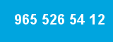 965 526 54 12 965 526 54 12